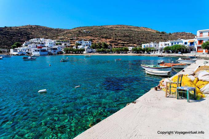 Sifnos, Faros Sifnou auf der Plattform - Griechenland