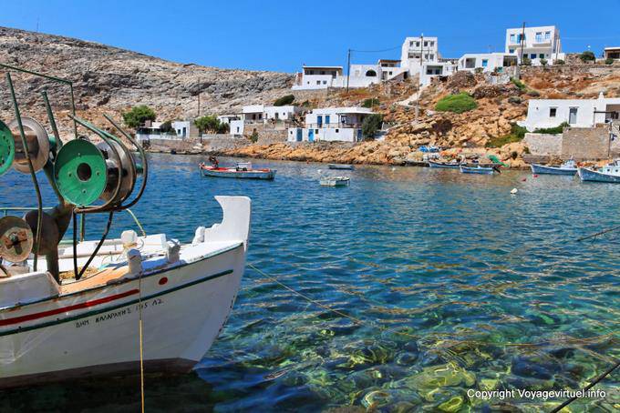 Sifnos, Faros, Hafen - Griechenland