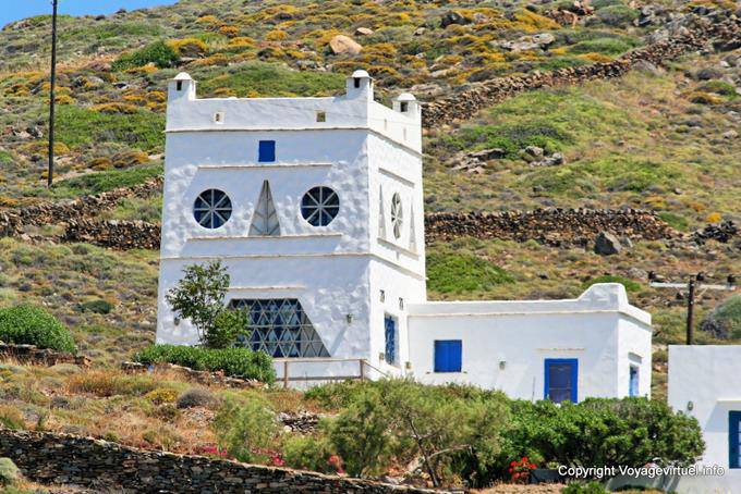 Sifnos, Faros, renoviert Taubenschlag - Griechenland