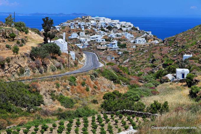 Sifnos, Ankunft in Kastro - Griechenland