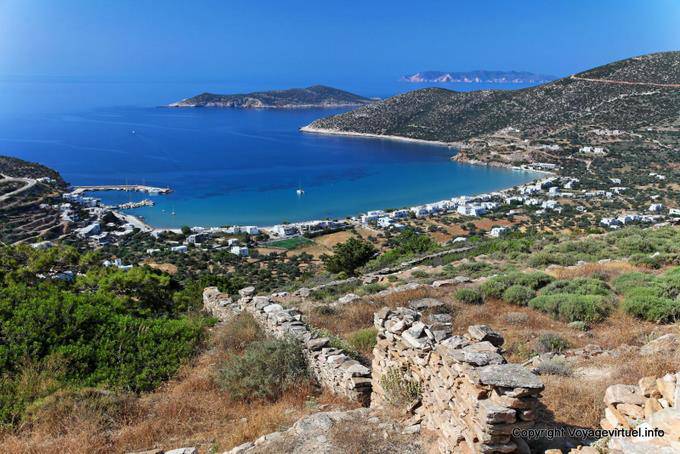 Sifnos, Landschaft in Richtung Platis Gialos - Griechenland