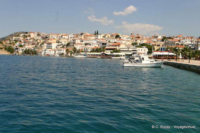 Blick auf den Hafen, Ermioni, Argolides - Griechenland