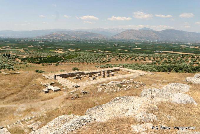 Panorama Ebene von Argolis, Ireo - Griechenland