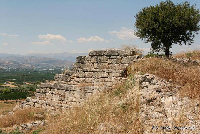 Wall of Argos Heraion, Ireo - Griechenland