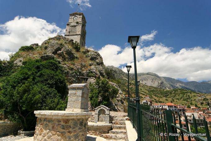 Clock Tower, Arachova - Griechenland