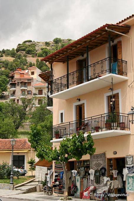 Straße Arachova - Griechenland