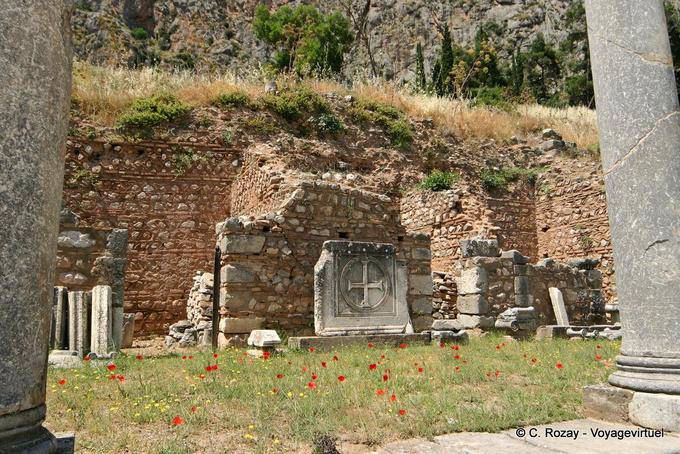 Votivgabe der Argiver, Argos Könige, Delphi - Griechenland
