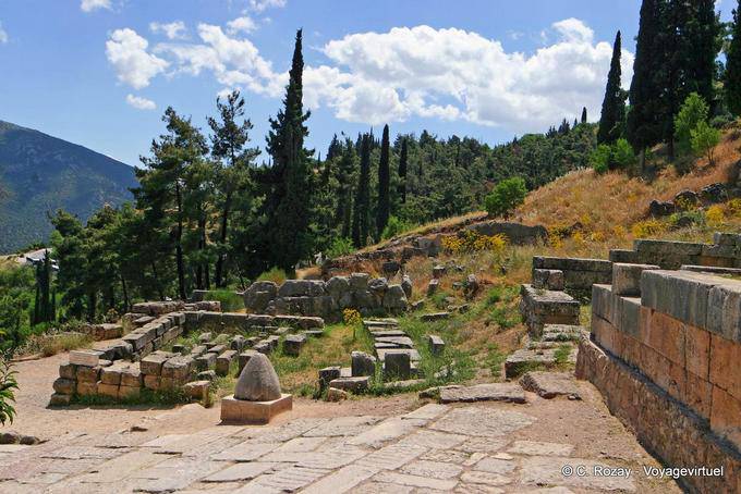 Treasury Böotier, Delphi - Griechenland