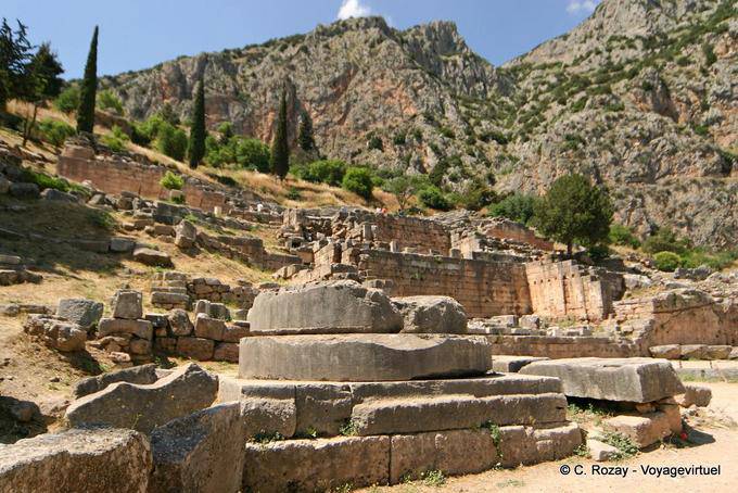 Hängen des Parnass, Delphi - Griechenland