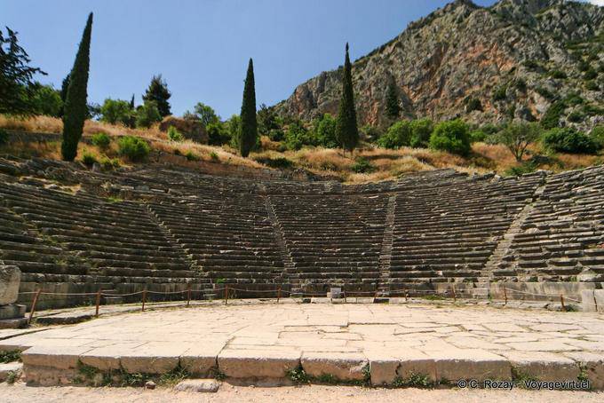Theater von Delphi - Griechenland