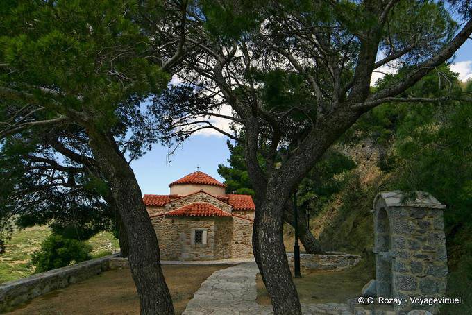Außenkapelle, Hosios Lukas - Griechenland