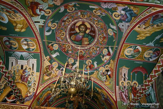 Byzantinischen Gemälden, Hosios Lukas - Griechenland