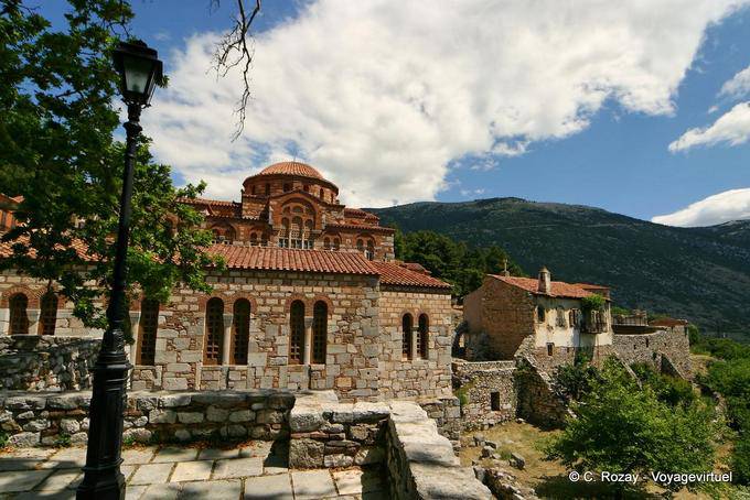 Blick auf das Kloster Osios Loukas - Griechenland