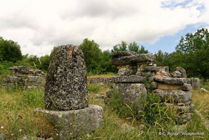 Die archäologische Stätte von Dodona - Griechenland