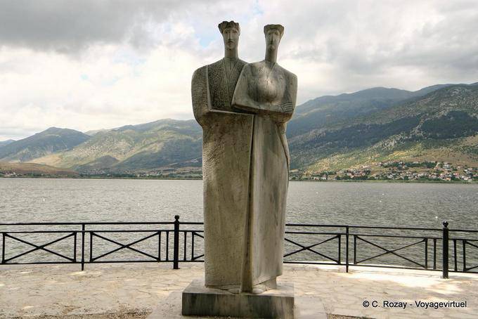 Statue in Ioannina - Griechenland