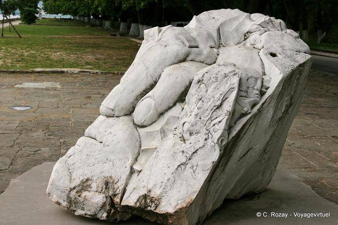 Skulptur in Ioannina - Griechenland