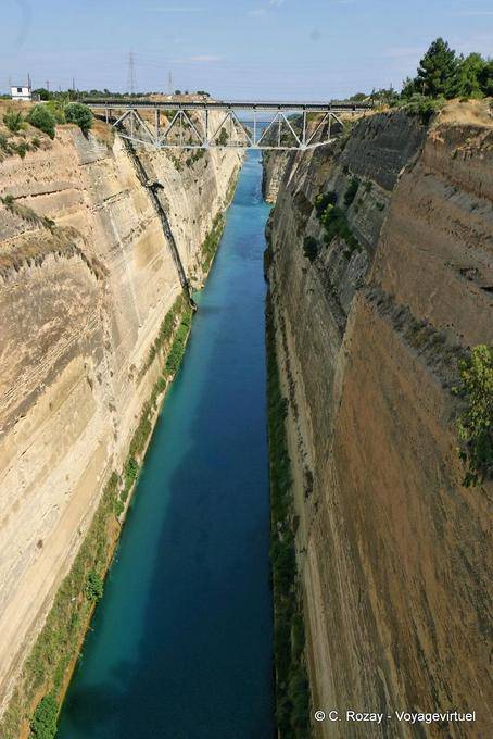 Kanal von Korinth (Κόρινθος) Korynthos - Griechenland