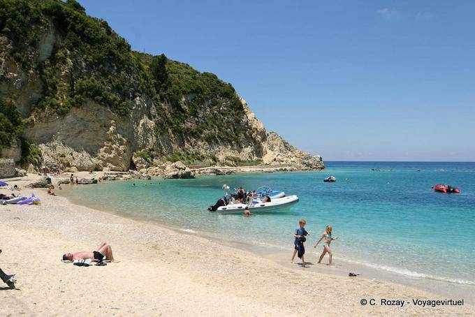 Schönen Strand von Agios Nikitas, Lefkada - Griechenland