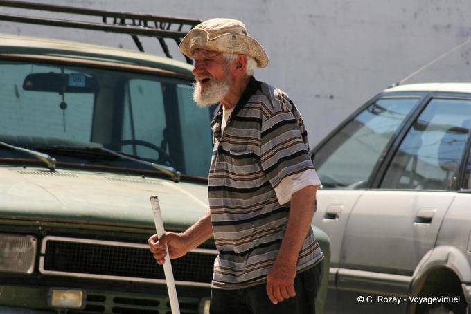Der Mann mit dem weißen Bart, Lefkada, Athani - Griechenland