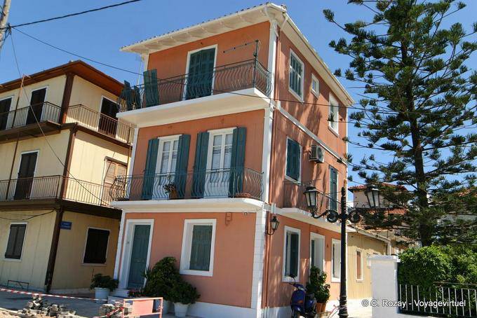 Bunte Haus, Lefkas Lefkada - Griechenland