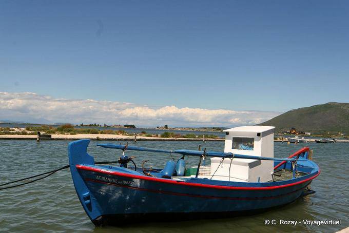 Fischerboot, Lefkada - Griechenland