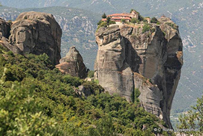 Panorama Agia Triada Kloster, Meteora - Griechenland