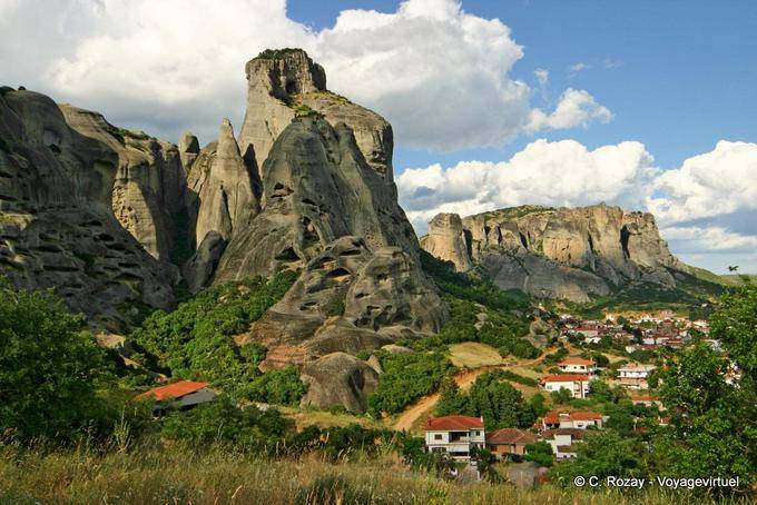 Panorama von Kalambaka Meteora - Griechenland