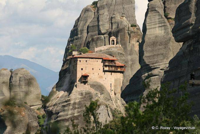 Nikolaos Anapavsas Kloster, Meteora - Griechenland