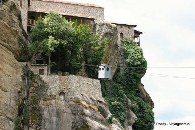 Kabel Kloster Varlaam, Meteora - Griechenland