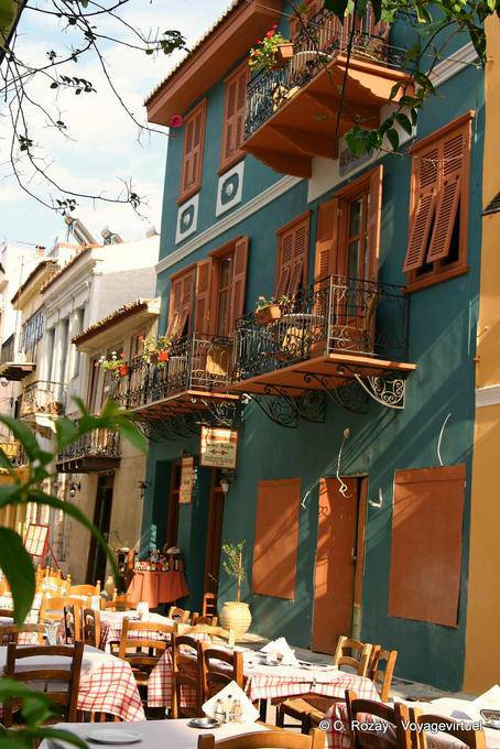 Straßen Farben, Nafplion - Griechenland