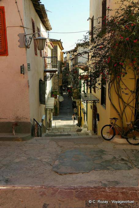 Gemüse Abstieg Nafplion - Griechenland