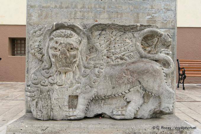 Der Löwe von Venedig thront in Nafplion - Griechenland