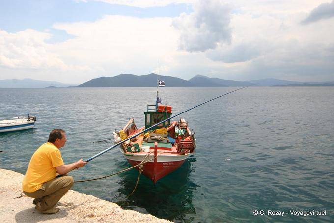 Angeln, Agia Kyriaki - Griechenland