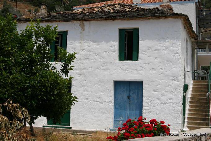 Altes Haus, Agia Kyriaki Trikeri - Griechenland
