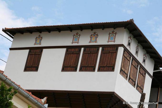 Typisches Haus, Vyzitsa, Pilion - Griechenland