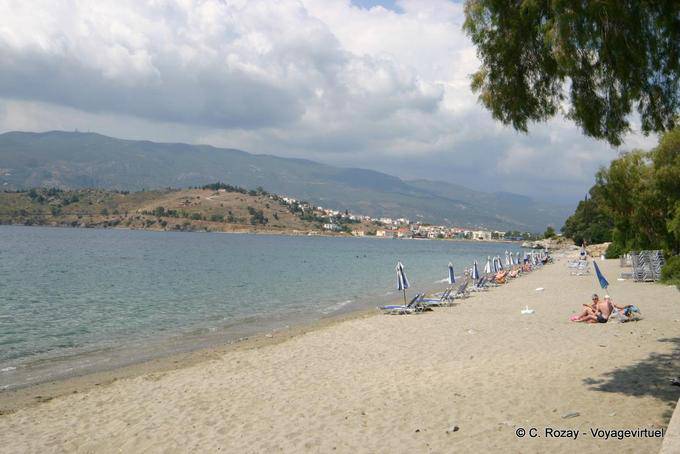 Doch ruhiger Strand, Poros - Griechenland