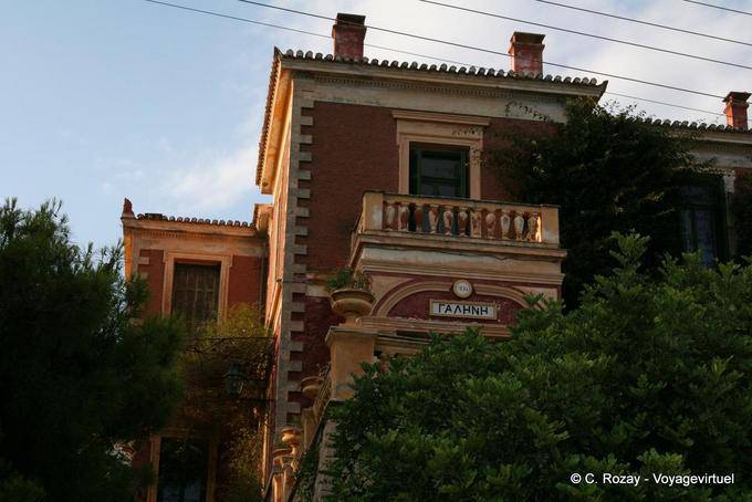 Neoklassische Architektur, Poros - Griechenland