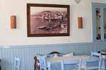 Wohnen traditionelles Restaurant, Ermioni, Griechenland.