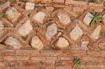 Detail der Wand des Ex-Voto, Delphi, Griechenland.