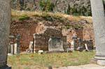 Votivgabe der Argiver, Argos Könige, Delphi, Griechenland.