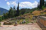 Treasury Böotier, Delphi, Griechenland.