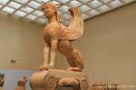 Naxian geflügelten Sphinx, Delphi Museum, Griechenland.
