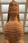 Sphinx Gesicht, Delphi Museum, Griechenland.