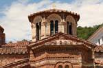 Byzantinischen Details Hosios Lukas, Griechenland.