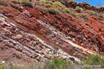 Kimolos, geologische, Griechenland.