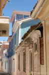 Chora Street, Lefkada, Griechenland.