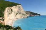 Strand von Porto Katsiki Lefkada, Griechenland.