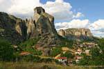 Panorama von Kalambaka Meteora, Griechenland.