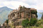 Convent Datum 1536, das Kloster Varlaam, Meteora, Griechenland.