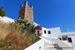Milos, Adamas, alten Turm, Griechenland.